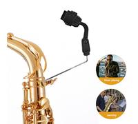 UKCOCO Soporte para Partituras y Teléfono Móvil de Saxofón Clip Ligero y Resistente Compatible con Diversos Modelos Accesorio Multifuncional para Práctica y Actuación Musical