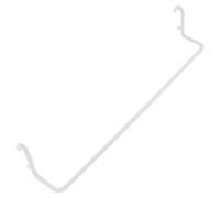 UKCOCO Soporte para Tablero Perforado de Acero Inoxidable, Gancho Colgador Blanco Expandible para Paños y Toallas de Papel, Accesorio Versátil para Cocina y Taller, Compatible Tableros