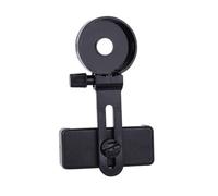 UKCOCO Soporte para Teléfono Ajustable para Fotografía Clip Adaptador para Telescopio Monocular y Binoculares Compatible Fotografía Astronómica y Observación a Distancia
