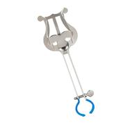 UKCOCO Soporte Portátil para Partituras de Trompeta Clip Resistente y Duradero de Plateado Compacto y Ligero para Músicos y Estudiantes