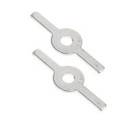UKCOCO Soportes de Carne Profesionales Inoxidable para Máquina Embutidora Accesorios Duraderos para Embutir Salchichas y Chorizos para Cocina y Restaurante