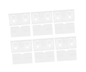 UKCOCO Soportes de Esquina para Muebles 90 Grados Tapa, Abrazaderas de Ángulo Recto, Conectores de Gabinete 100 Piezas, Fijación de Juntas para Reparación y Ensamblaje