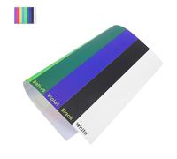 UKCOCO Tabla de Calibración para Lentes de de Seguridad 40X30 CM Adhesiva Herramienta Profesional de Prueba de Enfoque y Resolución para Montaje y Mantenimiento de Sistemas de