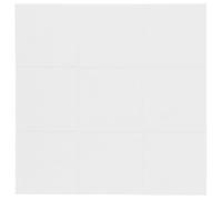 UKCOCO Tablero de Fieltro Autoadhesivo Cuadrícula Blanca, 30x30 Cm, Material Fibra Química, Tablón de Anuncios para Aula, Oficina y Hogar, Tablero de Notas y Mensajes Práctico y Duradero