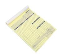 UKCOCO Talonario de Recibos sin Carbono 2 Partes 100 Hojas por Cuaderno Formularios de Órdenes de Trabajo para Pequeñas Empresas Registro Financiero y Gestión de Pedidos Respaldo