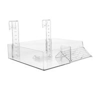 UKCOCO Tanque para Tortugas Montado la Pared Plataforma para Tomar el Sol Ajustable Muelle Flotante Colgante Accesorios para Acuarios Terraza de Descanso para Reptiles