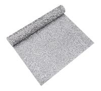 UKCOCO Tapete para Mesa de Uñas Gemas de Imitación en Color Plata, Plegable y Decorativo para Práctica y Exhibición de Diseño de Uñas