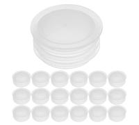 UKCOCO Tapones Interiores de Plástico para Botellas de Cosméticos 24 Mm, 100 Unidades, Tapón Hermético para Loción, Tapa de Botella de Viaje, Antidesbordamiento y Reutilizable