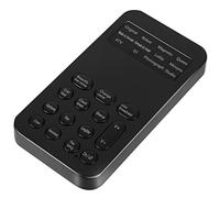 UKCOCO Tarjeta De Sonido USB para Teléfono Cambiador De Voz para Computadora De Sonido Fino