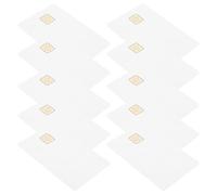 UKCOCO Tarjetas White Chip Ic 15 Piezas 16Kb Memoria para Sistemas de Control de Acceso Empresarial