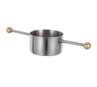 UKCOCO Taza Medidora de Acero Inoxidable 30 Ml para Coctelería, Copa Medidora de Onzas para Bar, Utensilio de Medición Duradero y Fácil de Limpiar para Bebidas y Vino en Casa