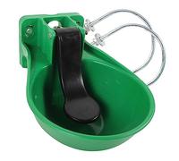 UKCOCO Tazón Automático de Agua para Vacas y Bebedero Exterior de Plástico Dispensador de Agua para Ganado Sistema Prueba de Fugas de Limpiar y Usar para y Crianza de Animales