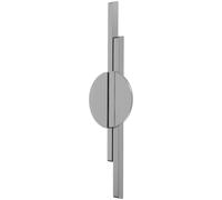 UKCOCO Tiradores de Cajón de Media Luna 2 Piezas, Manijas de Aleación de Aluminio Gris, 160 Mm de Distancia entre Agujeros, para Armarios de Cocina, Tocadores y Muebles de Baño,