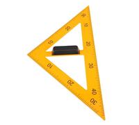 UKCOCO Triangular Magnética de Plástico Herramienta Didáctica para Enseñanza con Transporte Fácil y Adecuado para Lecciones y Profesores