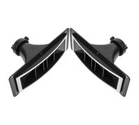 UKCOCO Tweeter de Bocina Abs 10 Pulgadas Negro para Altavoces de Escenario, Accesorio de Audio Profesional Resistente al Calor, Juego de 2 Piezas para Sistemas de Sonido en Directo