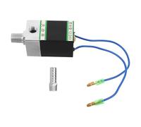 UKCOCO Válvula Solenoide de Bocina de Camión Electroválvula de Bocina de Aire Metal 12v/24v Plata Semirremolques y Varios Modelos
