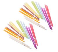 UKCOCO Varillas de Aromaterapia para Oídos 32 Piezas (16 Pares) Mezcla de Colores, Eliminador de Suciedad Aceite Esencial, Herramienta Práctica para Cuidado del Oído Color Aleatorio