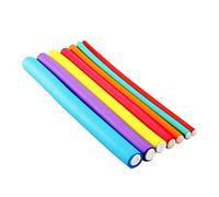UKCOCO Varillas Flexibles para Rizar el Cabello 20 Pcs 2,0 Cm Rizos en Espiral Multifunción Mujeres y Niñas Uso Doméstico Espiral para Ondas Frías Colores Aleatorios Color Aleatorio