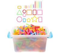 UKCOCO Varitas Inteligentes Rompecabezas De Plástico Eslabones Insertados para Armar y Ensamblar Juguetes De Ensamblaje para Puzzle Plastico Juguete Rompecabezas