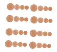 UKCOCO Vendajes Adhesivos Elásticos Circulares 160 Uds Tela Transpirable Antideslizante Multitarjeta para Dedos y Yemas Protección Primeros Auxilios Uso Diario y Viajes