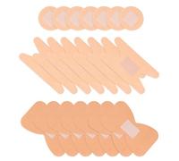 UKCOCO Vendajes Adhesivos Transpirables Impermeables para Heridas 150 Piezas Set 3 Tipos Tamaño Pequeño Protección Respirable Cuidado de Heridas Uso Diario Primeros Auxilios