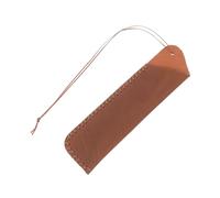 UKCOCO Vintage Doble Funda de Piel para Bolígrafos Artesanal y Resistente con Capacidad para Dos Protección para Oficina Escuela y Uso Personal Presentado Caja para Elegante