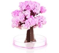 UKD Árbol de Sakura Magia Flor de cerezo Romántico Cristal Mágico Navidad Árbol de Papel Bonsai