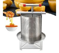 UKDUANWEI Equipo Extractor de Miel | Extractor de Prensador de Miel de Acero Inoxidable con Bolsa de Filtro&T Mango | Separador de Miel para Apicultura | Hay Dos especificaciones Disponibles(B)