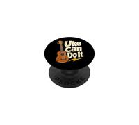 Uke Can Do It Humor Divertido Ukelele Jugador PopSockets PopGrip Adhesivo