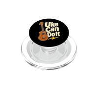 Uke Can Do It Humor Divertido Ukelele Jugador PopSockets PopGrip para MagSafe