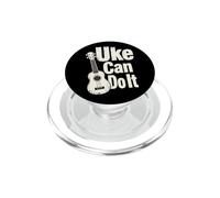 Uke Can Do It Juego de Palabras de Cuatro Cuerdas PopSockets PopGrip para MagSafe