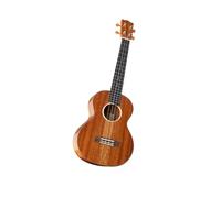 Ukelele Acústico Con Tapa Sólida De 26 Pulgadas Tamaño Tenor Elaborado Madera Acacia Natural Ukelele