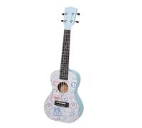 Ukelele Beginner's 23-inch Playing Instrument Ukulele Guitar With Accessories(Color:Blue)