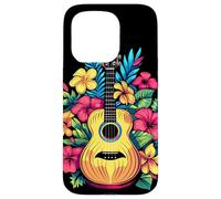 Ukelele Comic Mira Cavaquinho Lecciones de Música Carcasa para iPhone 15 Pro
