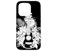 Ukelele Comic Ukulelista Instrumento musical Carcasa para iPhone 15 Pro