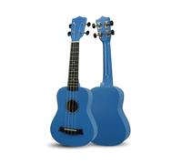 Ukelele De 21 Pulgadas Guitarra De Cuatro Cuerdas Para Principiantes De Tilo(Blue)