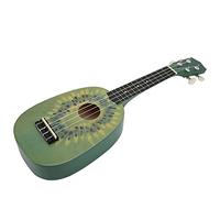 Ukelele de Concierto de 21 Pulgadas, Ukelele Tradicional Maquer para Principiantes, Paquete de Ukelele de Madera Clásico, Patrón de Frutas Tropicales, Instrumento de Guitarra Hawaiana(#3)