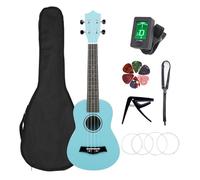 Ukelele de madera completa, peso ligero, duradero, educativo para aprender de forma interesante, peso ligero