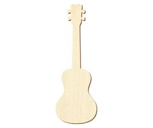Ukelele de madera - Elección de tamaño a elegir, tamaño: 34 cm, paquete con 100 unidades