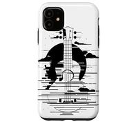 Ukelele Dibujo Timple Instrumento de cuerda Carcasa para iPhone 11