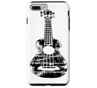 Ukelele Dibujo Timple Lecciones de Música Carcasa para iPhone 7 Plus/8 Plus