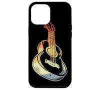 Ukelele Dibujo Vintage Look Lecciones de Música Carcasa para iPhone 12 Pro Max