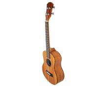 Ukelele Eléctrico Con Tapa Sólida, Solo 4 Cuerdas, Tuerca De Hueso Para Guitarra, Cuerpo De Caoba, Concha De Tortuga Roja, Encuadernación De Celuloide principiantes ukelele(26)