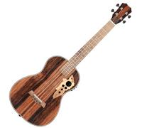 Ukelele Eléctrico De 30 Pulgadas Y 18 Trastes, Kit De Ukelele De Madera Negra Con Alma, Bolsa De Almacenamiento EQ, Cuerda De Nailon Ukelele Starter Kit