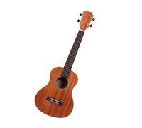 Ukelele Eléctrico Portátil De 23 Pulgadas Con Tapa Sólida Caoba Ukelele