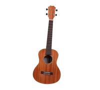 Ukelele Electro Audio Con Tapa Sólida De 26 Pulgadas Cuerdas Caoba Ukelele