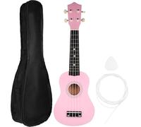 Ukelele Este Ukelele Soprano De 21 Pulgadas Es Perfecto Para Principiantes Y Adultos Presenta Un Tono Hermoso Cuerpo Suave