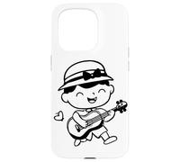 Ukelele Girl Cavaquinho Guitalele Carcasa para iPhone 15 Pro