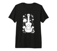 Ukelele Graphic Cordófono Camiseta Premium