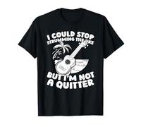 Ukelele Hawaiano Música Hawaii - Guitarra Músico Uke Camiseta